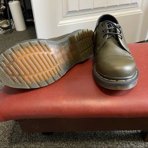 Dr. Martens Olive Green Leather 1461 Oxfords 38/ 7